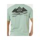 4. RIP CURL Vaporcool Search Peak Tee Green