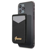 Guess Saffiano MagSafe Wallet - Black