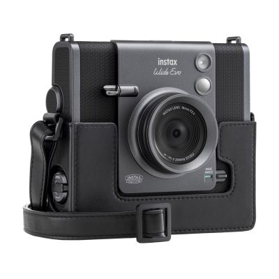 11. FUJIFILM Instax WIDE Evo Black EX D CMOS Hybrid Instant Camera Black
