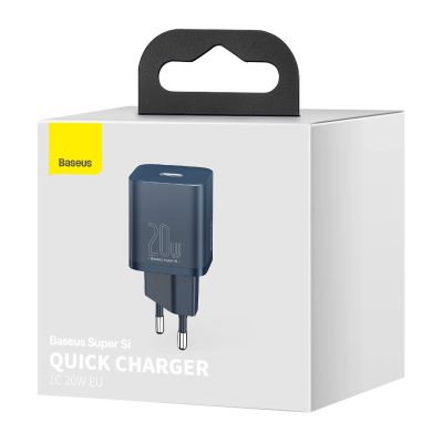 5. Baseus Super Si 1C fast charger USB Type C 20 W Power Delivery blue (CCSUP-B03)