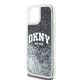 6. DKNY Liquid Glitter Big Logo Case for iPhone 15 / 14 / 13 - Black