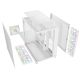 7. RAMPAGE PC Case with Tempered Glass SEALITE 7X, 7 ARGB PWM Fans, WHITE