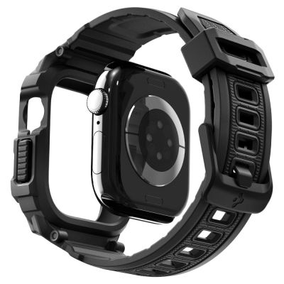 8. Spigen Rugged Armor Pro Strap for Apple Watch 42mm - Black