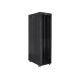 2. LANBERG CABINET RACK 19" 47U 800X1200 GLASS DOOR LCD BLACK FF01-8247-12BL
