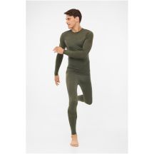 VIKING Gasher Man Set Merino Khaki XL Men's Underwear