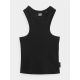 6. Women's ribbed knit crop top 4F