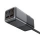 2. Acefast Z2 GaN 75W PD desktop charger 3x USB-C 2x USB-A - black and gray