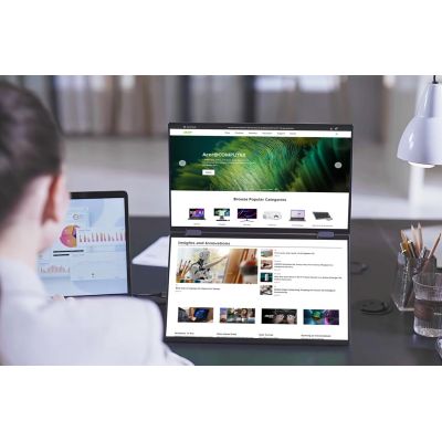 13. Acer PD193QEbmiuux computer monitor 47 cm (18.5") 1920 x 1080 px Double Full HD LED Gray