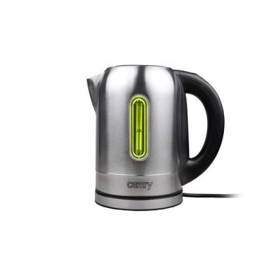 11. Electric kettle Adler CR 1253 (2200W 1.7l; stainless steel color)
