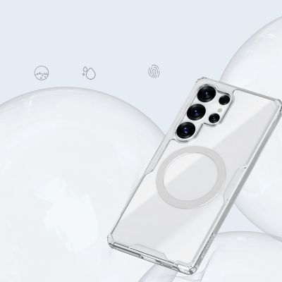 9. Nillkin Nature TPU Pro Magnetic Case with MagSafe for Samsung Galaxy S25 Ultra - White