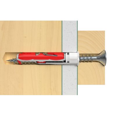 4. Fischer 537258 screw anchor/expansion plug 50 pcs. Set of screws and expansion plugs 50 mm