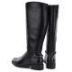 5. Women's leather boots, black, Potocki JE19500