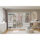 9. Modular Wardrobe OPENO SET 260/200 WHITE – Drawers, Rails and Shelves, Large, for the Bedroom