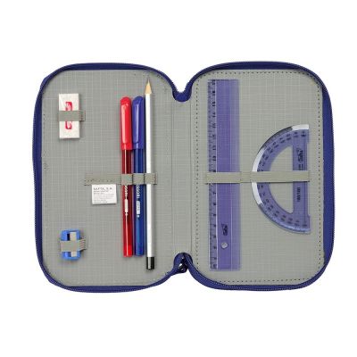 6. Pencil case with equipment FC Barcelona triple filled pencil case 36 PCS 412529857