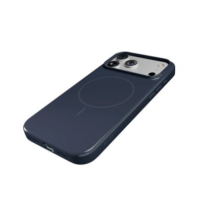 7. Puro Pulse iPhone 17 Pro Polycarbonate Protective Case - Dark Blue