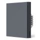 AQARA SMART WALL SWITCH H1 GRAY (NO NEUTRAL, SINGLE ROCKER)