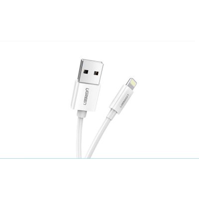 17. Ugreen US155 20728 USB-A / Lightning MFi 2.4A cable 1m - white