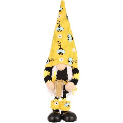 7. Gnome Bee 25cm Spring Decoration