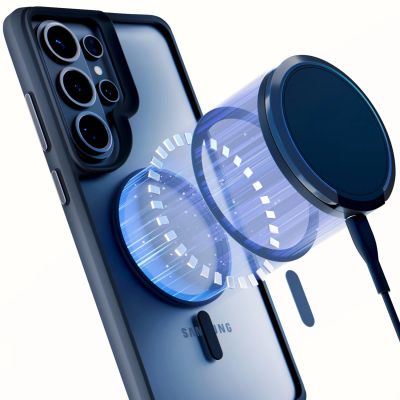 2. 3mk Satin Armor MagCase for Samsung Galaxy S26 Ultra - Transparent Black