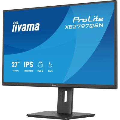 15. iiyama ProLite XB2797QSN-B1 computer monitor 68.6 cm (27") 2560 x 1440 px Quad HD LCD Black