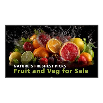 3. Philips 5000 series 65BDL5050D/00 signage display 165.1 cm (65") LCD Wi-Fi 600 cd/m2 Full HD Black Built-in Android processor
