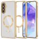 Tech-Protect MagFlex MagSafe Case for Samsung Galaxy A57 5G - Transparent Gold