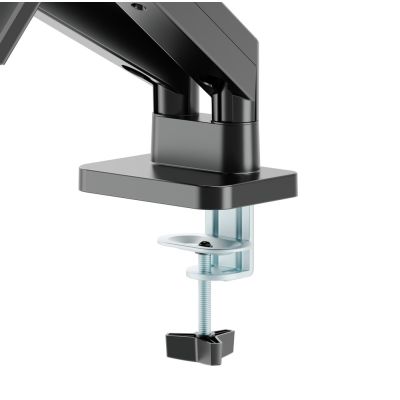 4. GEMBIRD DESK ARM/MOUNT FOR TWO MONITORS (ADJUSTABLE) 17"-32", LOAD UP TO 10KG, BLACK