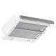 10. Under-cabinet telescopic hood AKPO WK-7 LIGHT ECO 50 INOX (265.5 m3/h; 500mm; stainless steel color)