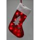 4. LARGE CHRISTMAS GIFT SOCK 41CM 12LED CHRISTMAS TREE