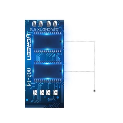 3. Ugreen console cable USB - Ethernet RJ45 1.5m black (CM204)