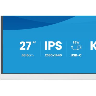 7. iiyama ProLite XB2797QSNP-W1 computer monitor 68.6 cm (27") 2560 x 1440 px Quad HD LCD White