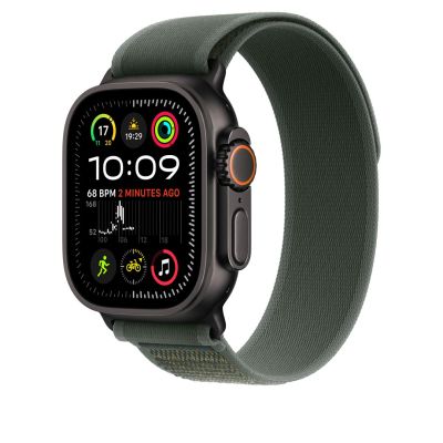 2. Apple Watch Ultra 49mm Trail Band Green/Titan Black S/M