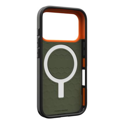 Urban Armor Gear 114545117297 Mobile Phone Case 16 cm (6.3") Olive, Orange