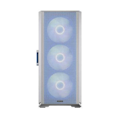 17. MODECOM HORIZON ARGB FLOW MIDI USB TYPE-C CASE WHITE