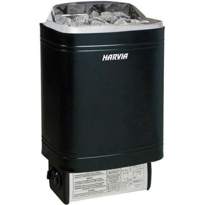 Harvia STEELTOP M90 HM900400BX Black 9KW Sauna Heater