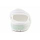 5. CROCS CROCBAND WHITE/SERENE GREEN 11016-1YL
