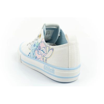 5. Leomil children's sports shoes Stitch sneakers comfortable light white