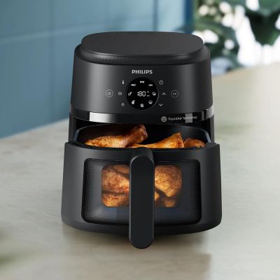 15. Philips 2000 series NA220/00 fryer Single 4.2 l Autonomous 1500 W Hot Air Fryer Black