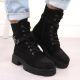 14. Insulated platform work boots S.Barski W OLI266 black