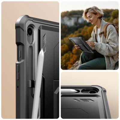 2. Tech-Protect Kevlar Pro Case for Samsung Galaxy Tab S9 - Black