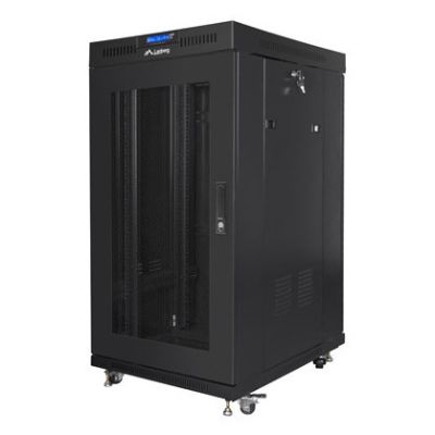 Lanberg FF01-8822-23BL 22U Rack Freestanding Rack Black