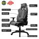 8. Arozzi Gaming Stuhl Avanti Ash SoftFabric Console Gaming Chair Upholstered Seat