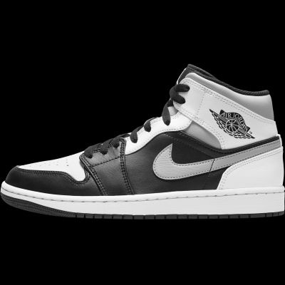 2. Air Jordan 1 Mid White Shadow shoes - 554724-073