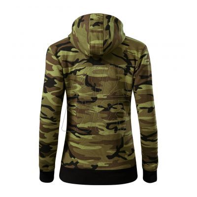 2. Malfini Camo Zipper Sweatshirt W MLI-C2034