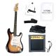 V-TONE ESST39 SB 4/4 Stratocast Electric Guitar