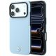 BMW Kevlar Metal Logo MagSafe Case for iPhone 18 Pro / 17 Pro – blue