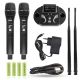 10. UMA VOCAL SET - Dual wireless set 2x handheld microphone + receiver with microphone charging station