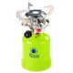 2. Gas camping stove with punctured gas cartridges FOCUS piezo igniter 1.4kW