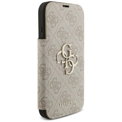 4. Guess Book 4G Metal Logo Case for iPhone 18 Pro / 17 Pro - Pink