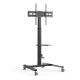 Techly ICA-TR228 Multimedia Stand Black Flat Panel Multimedia Card